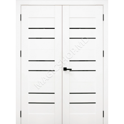 Межкомнатная дверь BIT 06 (120x200 cm) Белый оникс